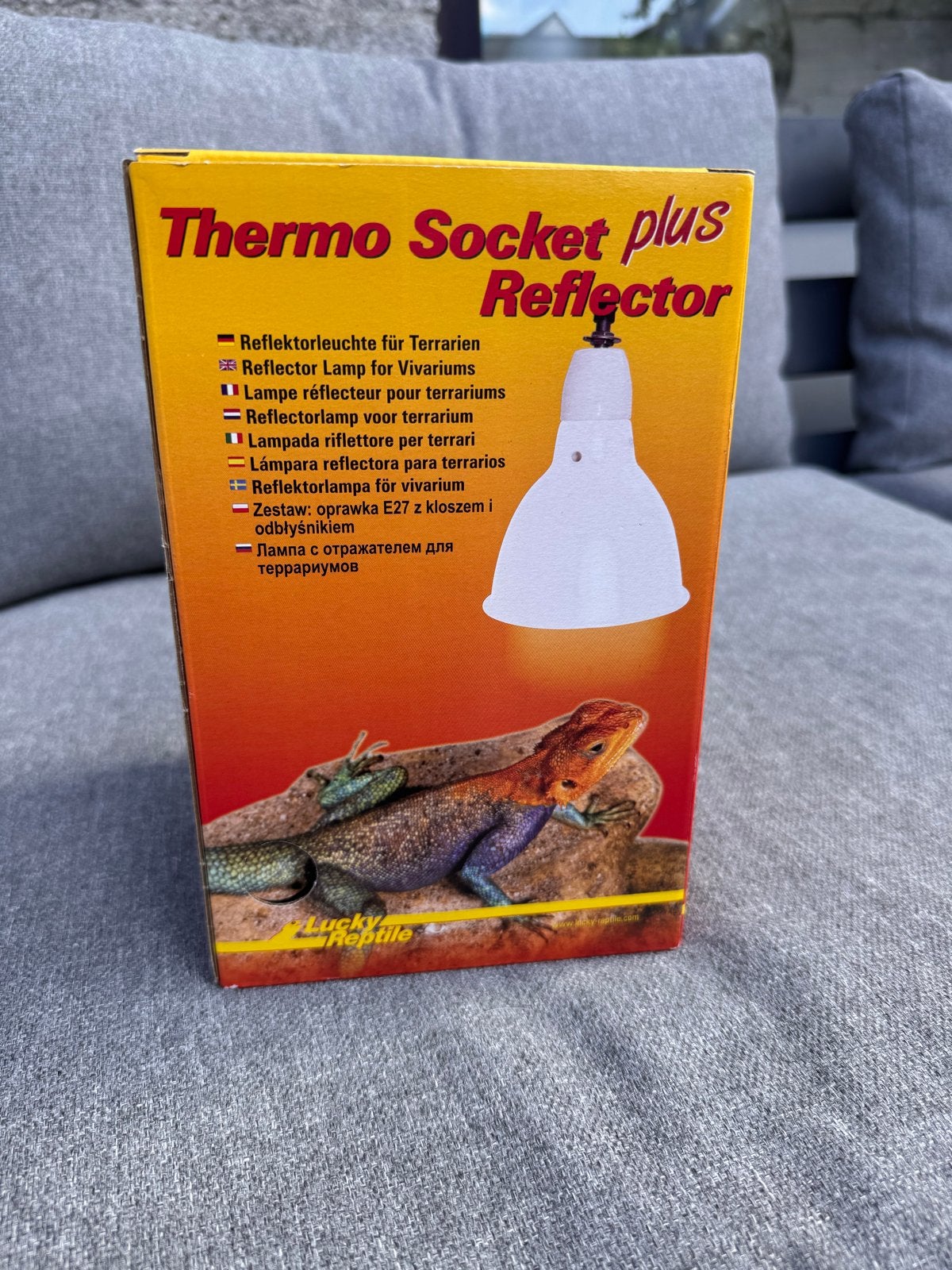 Lucky Reptile Thermo Socket Plus Reflector – terrariumlamp, Dieren en Toebehoren, Ophalen of Verzenden, Nieuw