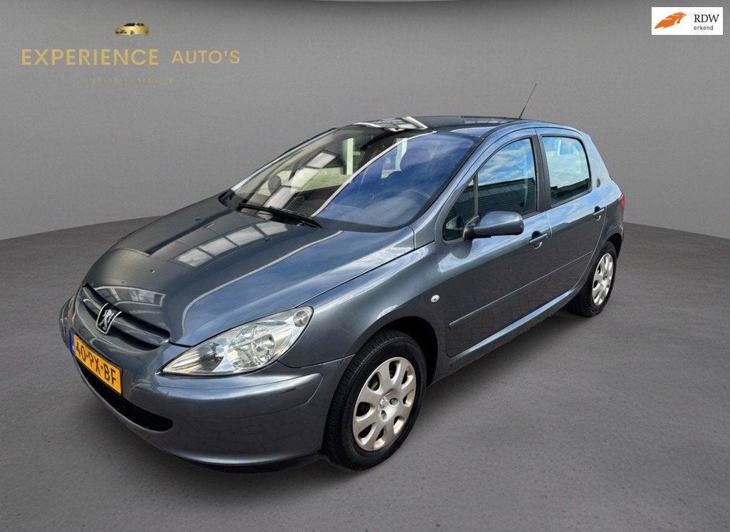 Peugeot 307 1.4-16V XS Premium AIRCO/APK/TREKHAAK/ELEK PAKKE, Auto's, Peugeot, Bedrijf, Te koop, ABS, Airbags, Airconditioning
