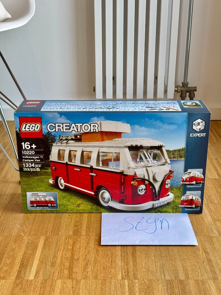LEGO 10220 Volkswagen T1 Camper Van (Creator Expert) NIEUW, Lego, Nieuw, Ophalen of Verzenden, Compleet