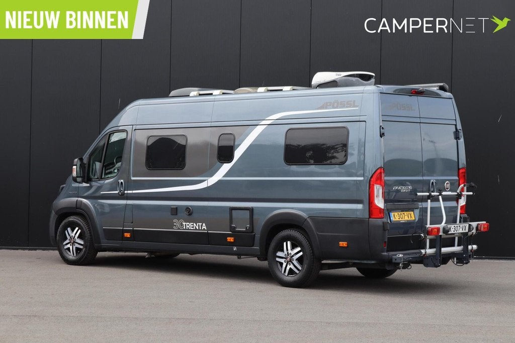 Pössl Trenta 640 180pk Automaat | Lengtebedden | Swing fiet, Automaat, Buscamper of Camperbus, Achteruitrijcamera, Pössl