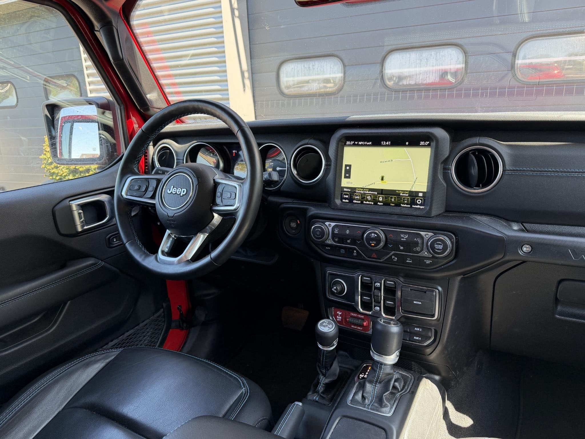 Jeep Wrangler Unlimited 4xe 380 Rubicon Afneembare Dakdelen, Auto's, Jeep, Automaat, Euro 6, Cabriolet, Vierwielaandrijving