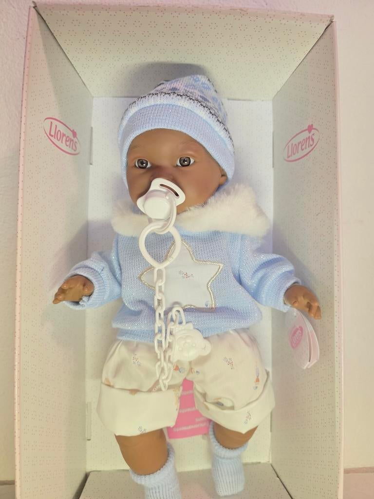 Babypop jongen 30cm 'Llorens', Ophalen of Verzenden, 2000 tot heden