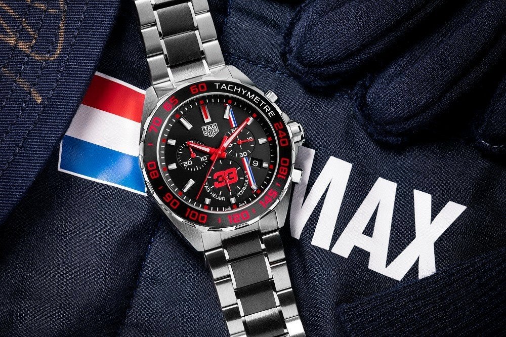 TAG Heuer Formula 1 Max Verstappen 2018 met gesigneerde box!, Polshorloge, Nieuw, Ophalen of Verzenden, TAG Heuer