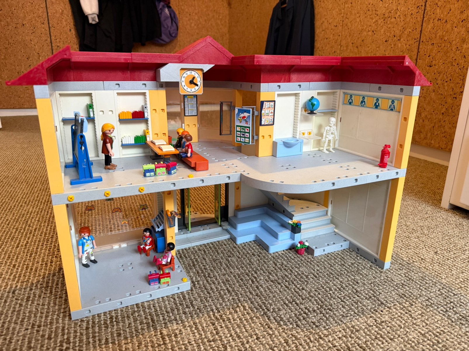 Playmobil school, Ophalen of Verzenden, Zo goed als nieuw