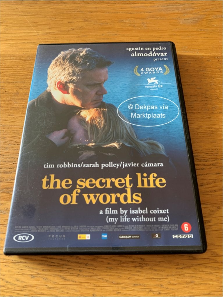 Dvd The Secret Life of Words - Agustín en Pedro Almodóvar, Alle leeftijden, Ophalen of Verzenden, Gebruikt, Overige gebieden