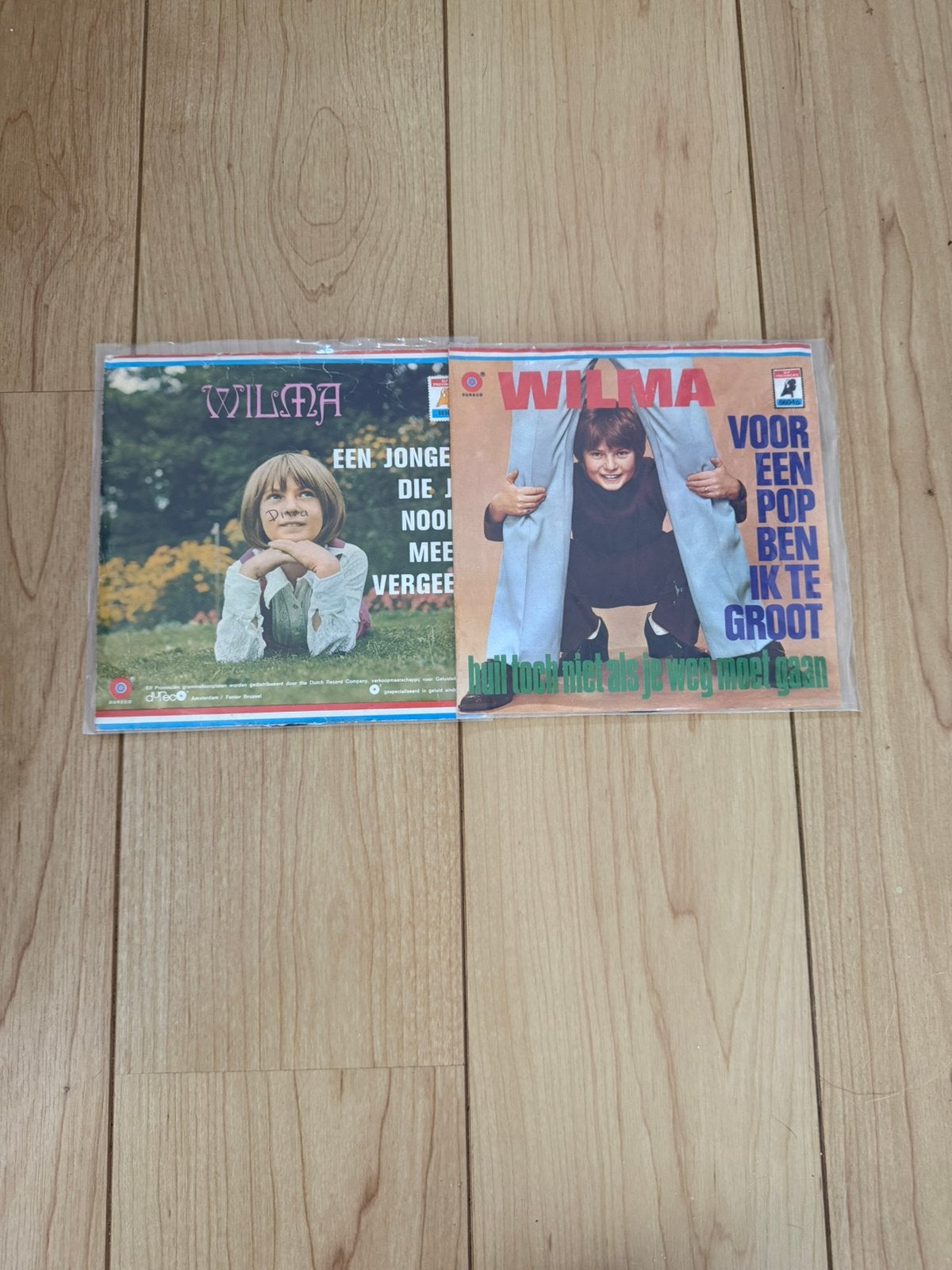 2x single Wilma, Ophalen of Verzenden, Gebruikt, Nederlandstalig