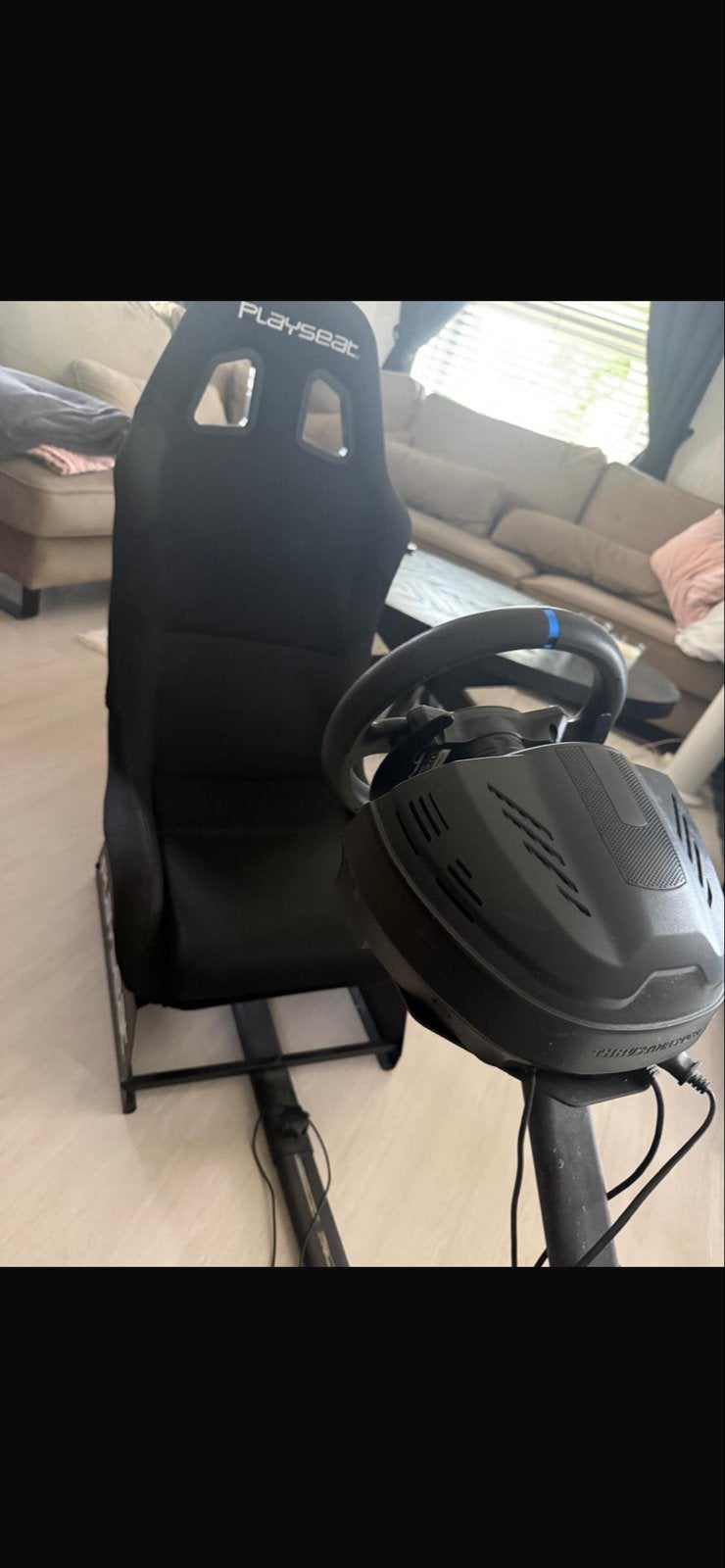 Playseat met pedalen, Ophalen, Racestoel, PlayStation, Zo goed als nieuw