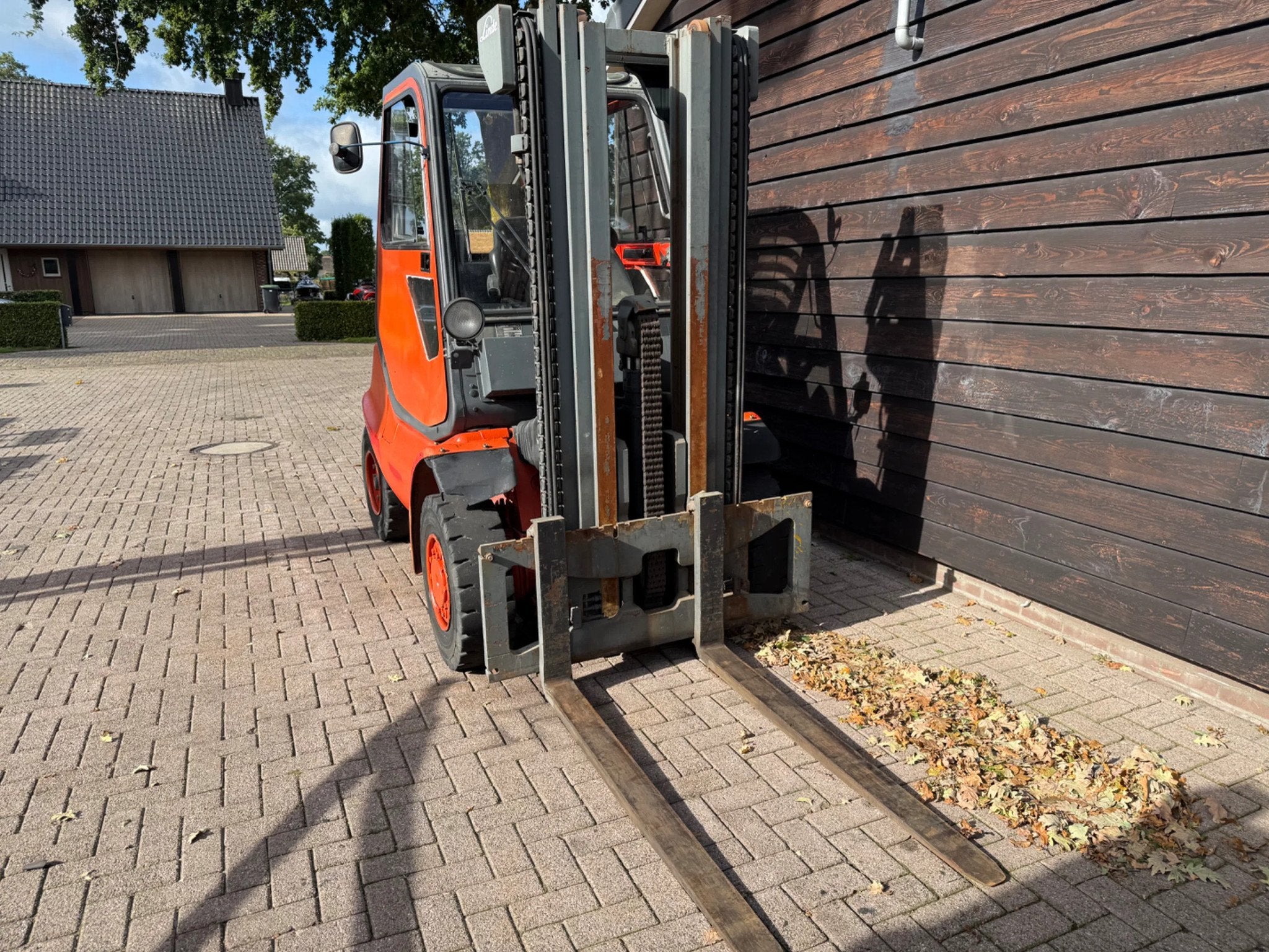 Linde h 40 d 04 (bj 2001), Meer dan 4000 kg, Diesel, Heftruck, Linde