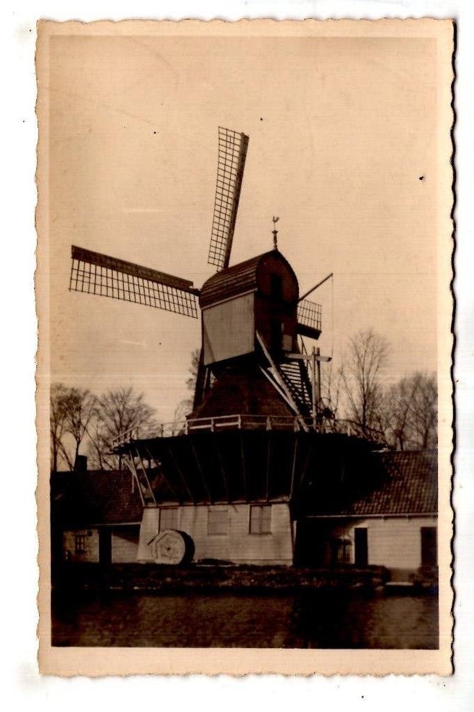 Weesp Voerman Fotokaart  met Molen, Ophalen, 1920 tot 1940