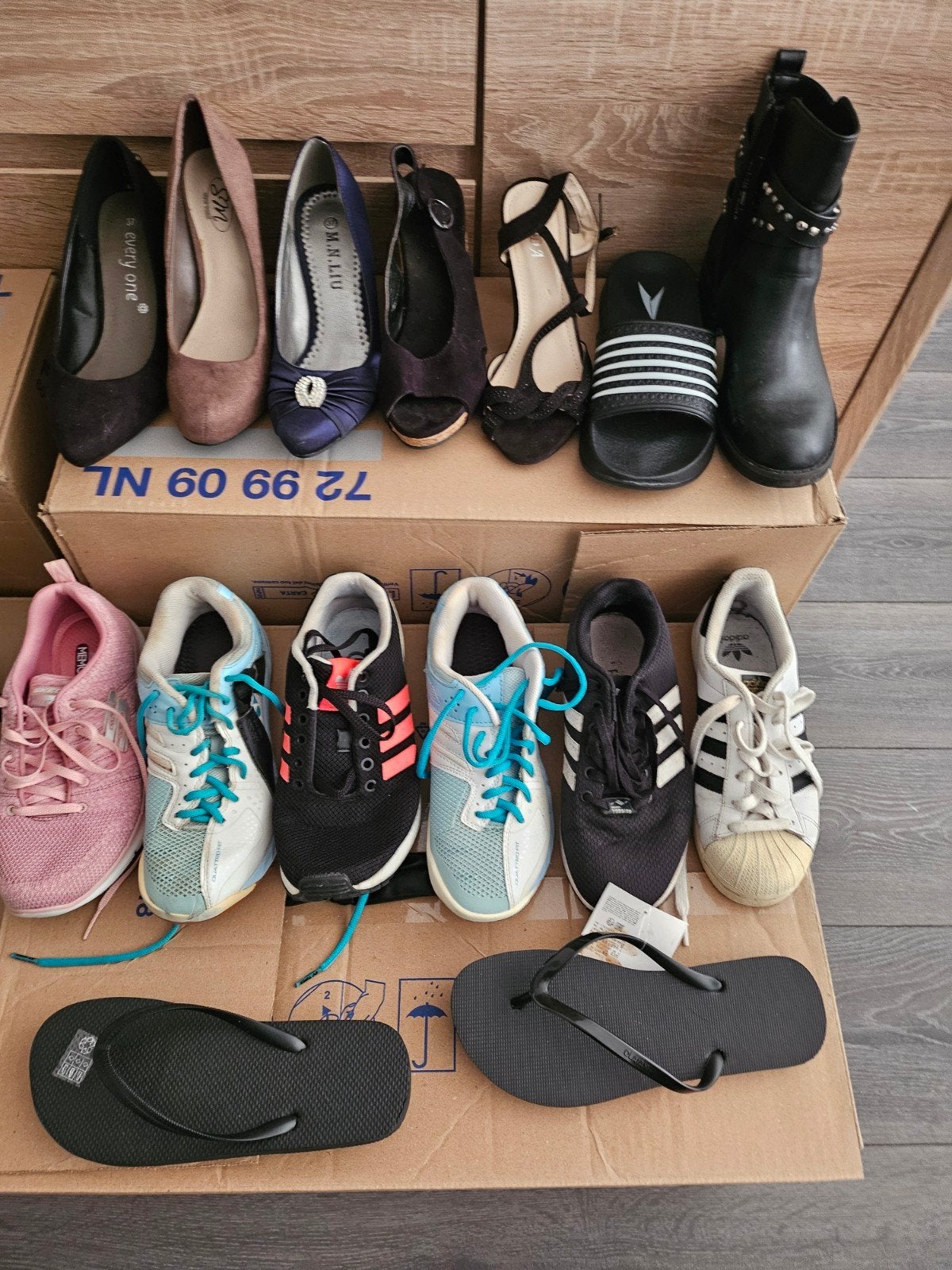 Schoenen Diversen Maat 37, Ophalen of Verzenden, Zo goed als nieuw, Zwart, Sneakers of Gympen