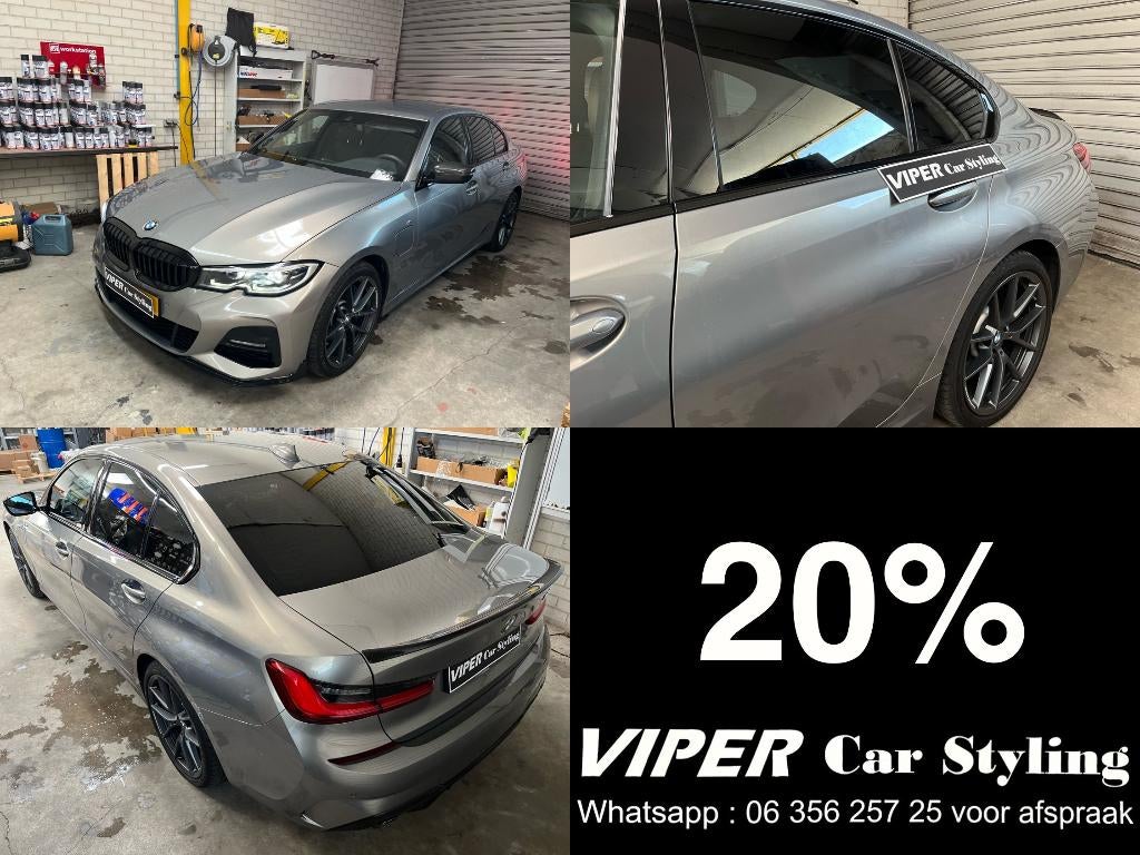 Ramen blinderen / Window tint Roosendaal