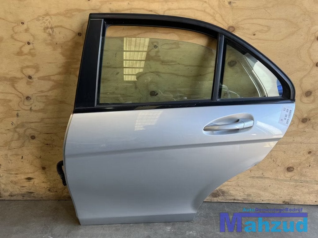 MERCEDES C KLASSE W204 Zilver C775 Links achter deur portier, Auto-onderdelen, Carrosserie en Plaatwerk, Deur, Mercedes-Benz, Achter