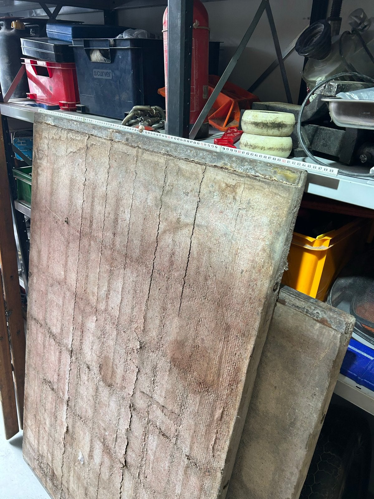 Steenschot hardhout, Ophalen, Gebruikt, Plank, 50 mm of meer