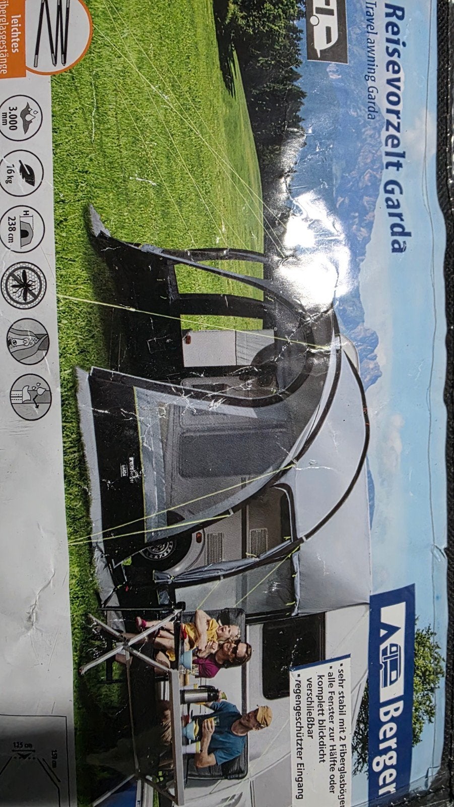 caravan  tent, Caravans en Kamperen, Ophalen