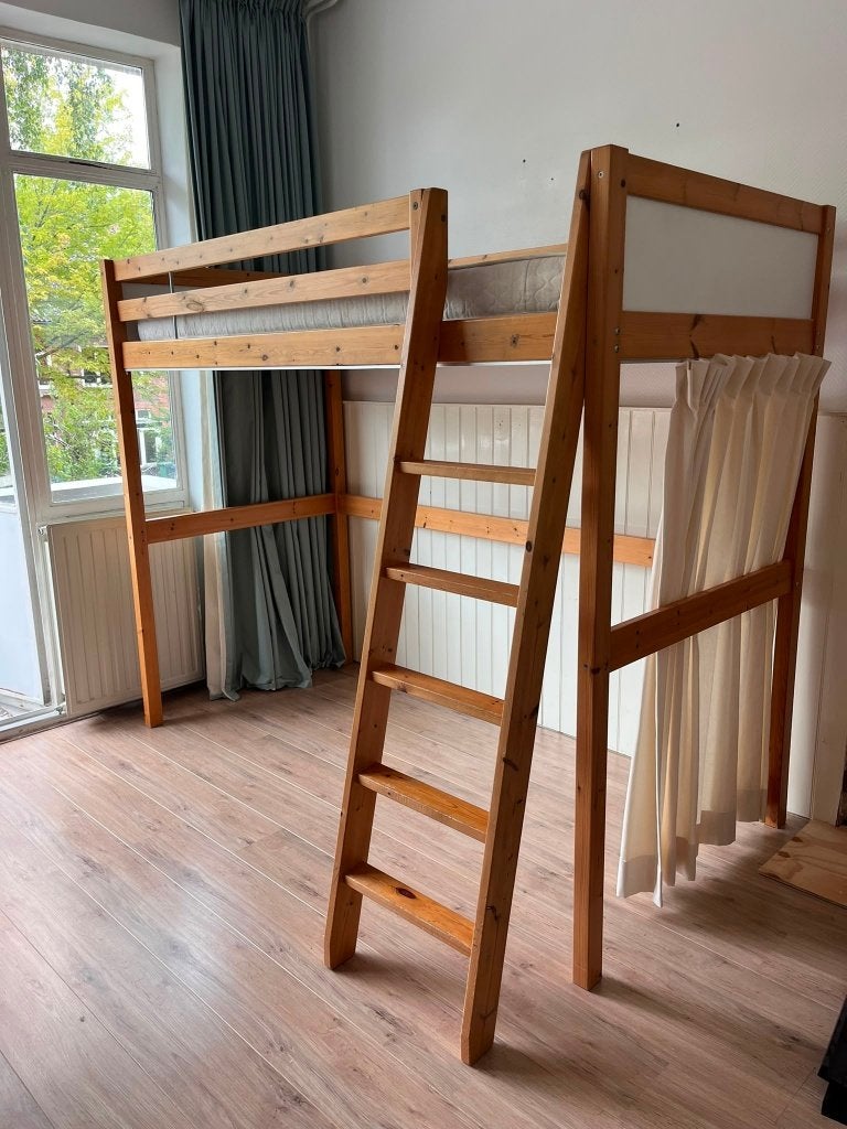 Hoogslaper, Ophalen, Gebruikt, Eenpersoons, 160 tot 180 cm