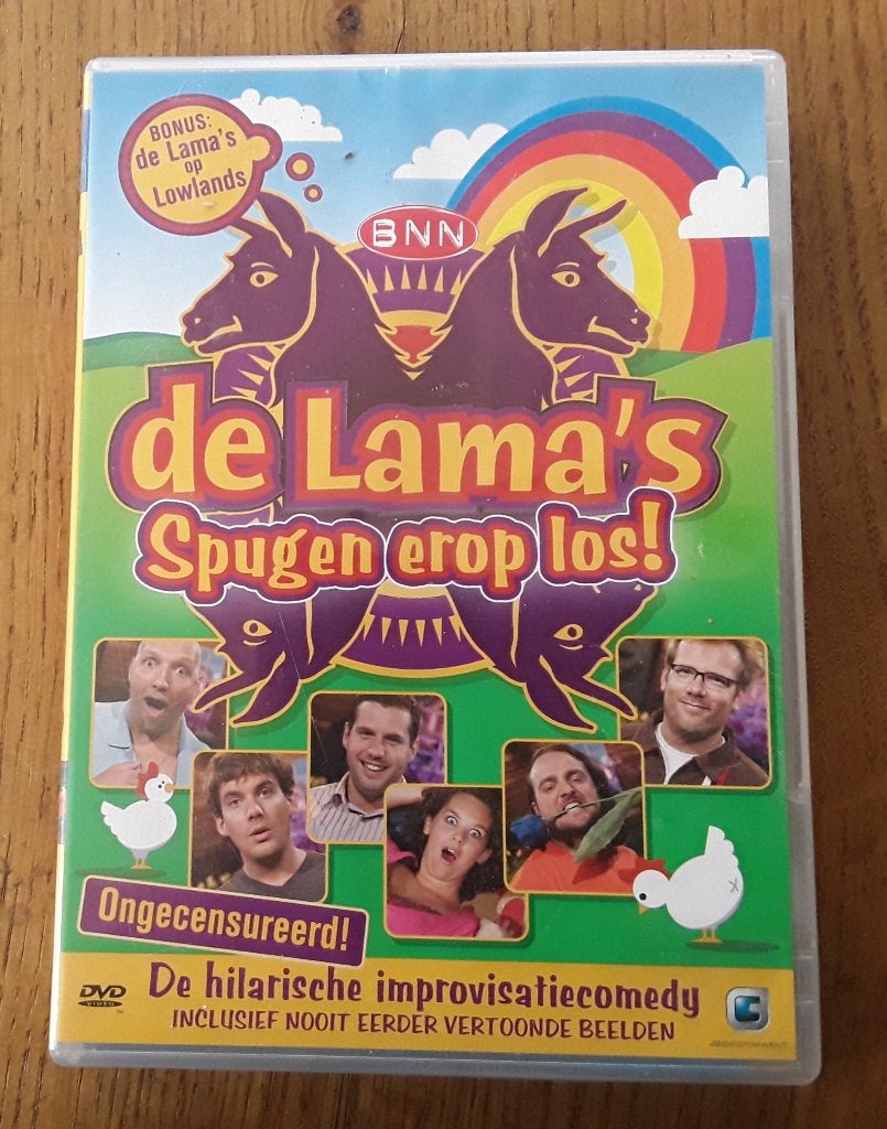 De lama s spugen er op los, Gebruikt, Alle leeftijden, Tv-programma of Sketches, Ophalen of Verzenden