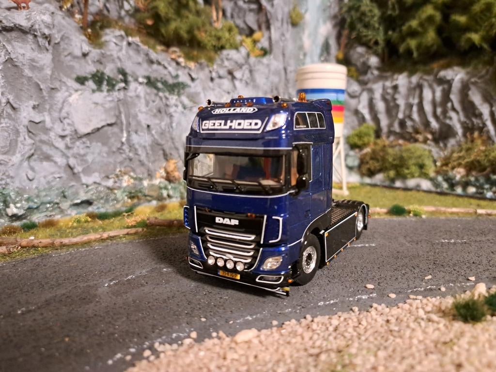 WSI Daf Geelhoed 01-4146, Hobby en Vrije tijd, Modelauto's | 1:50, Ophalen of Verzenden, Nieuw, Bus of Vrachtwagen, Wsi