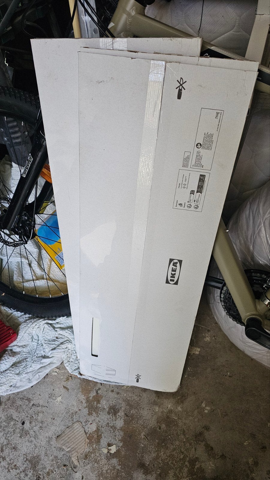 IKEA BERGSHULT plank wit, nieuw in verpakking, Ophalen of Verzenden, Nieuw