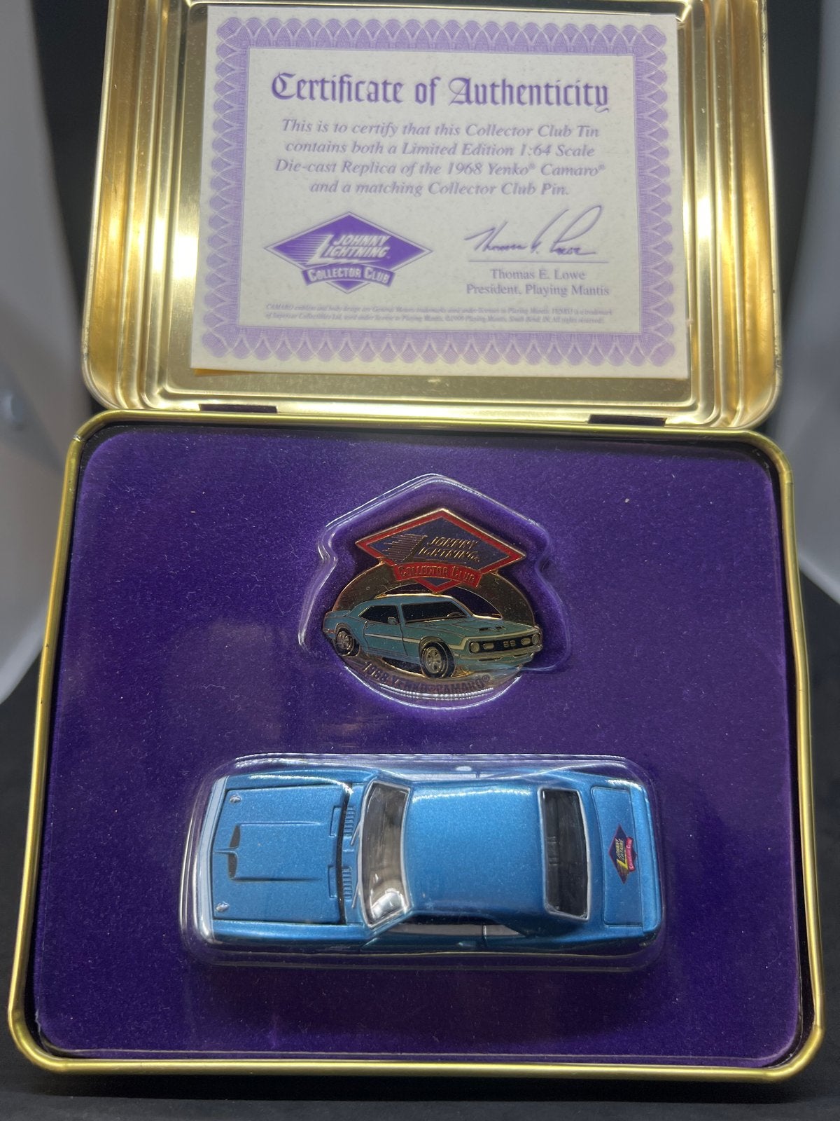 Johnny Lightning Collector Club 1968 Yenko Camaro Die-cast, Ophalen of Verzenden, Nieuw