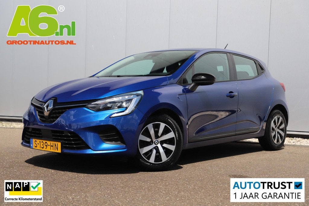 Renault Clio 1.0 TCe 90 Equilibre Navigatie Carplay Android, Voorwielaandrijving, Gebruikt, Euro 6, 580 kg