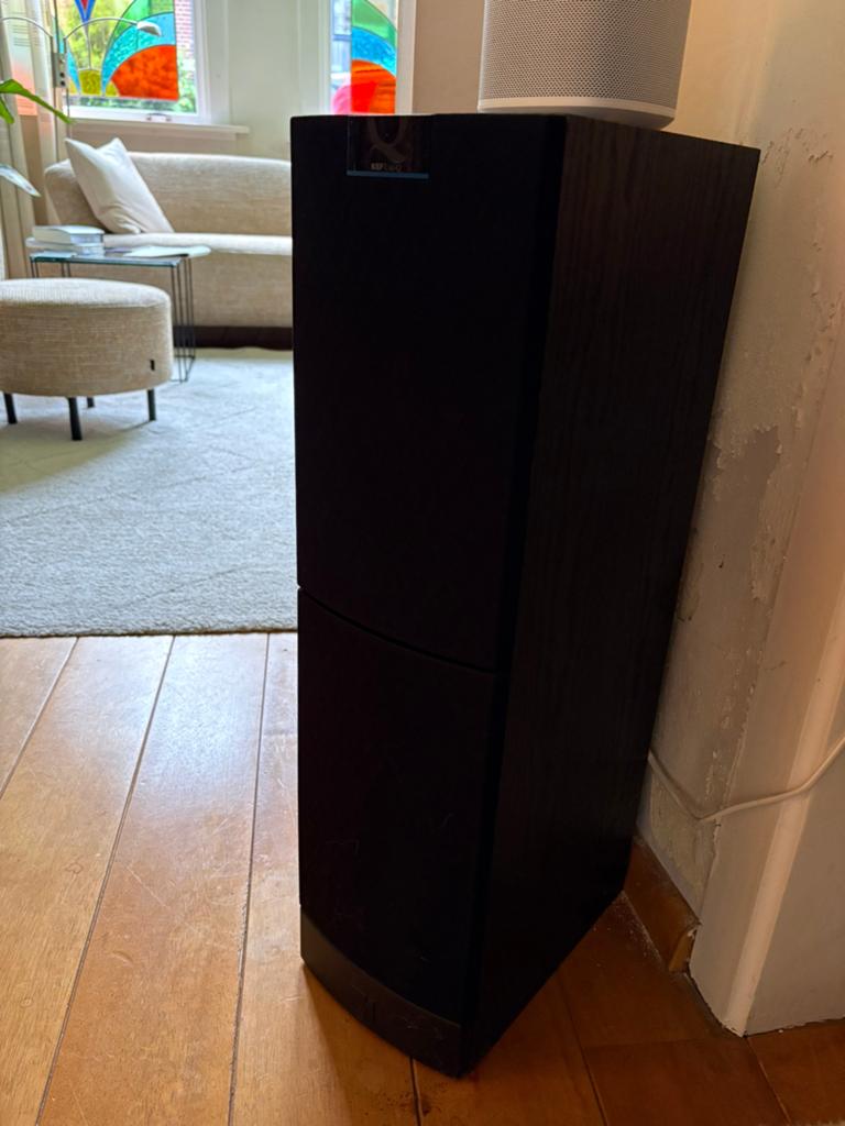 KEF Uni-Q Luidsprekers - 70 cm hoog, 30 cm diep, Ophalen of Verzenden, Gebruikt, Front, Rear of Stereo speakers, Overige merken