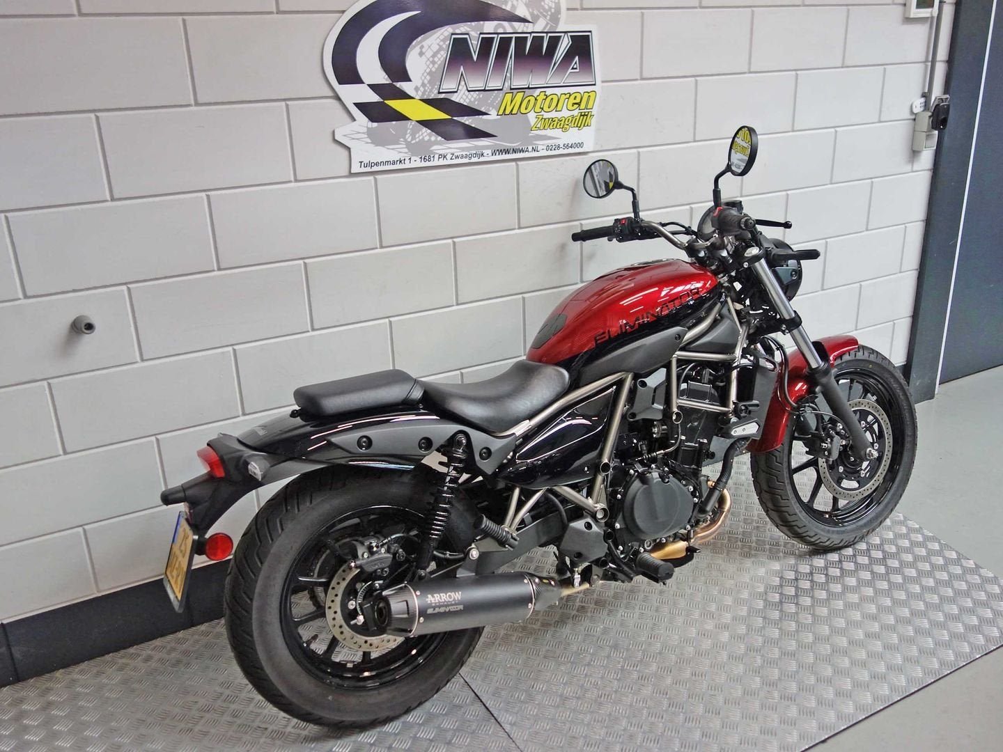 KAWASAKI ELIMINATOR 500, 2 cilinders, Chopper, Bedrijf, Onbekend