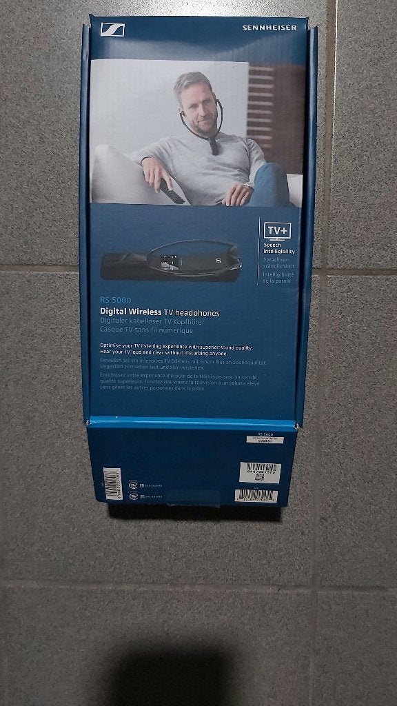 Sennheiser RS 5000 Draadloos TV Hoofdtelefoonsysteem, In-ear, Sennheiser, Draadloos, Ophalen of Verzenden