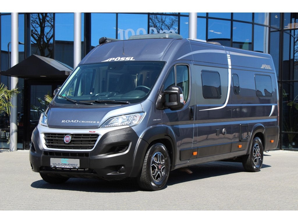 Pössl Roadcruiser 640 - 160PK AUTOMAAT - ENKELE BED, Automaat, Chemisch toilet, Buscamper of Camperbus, Luifel