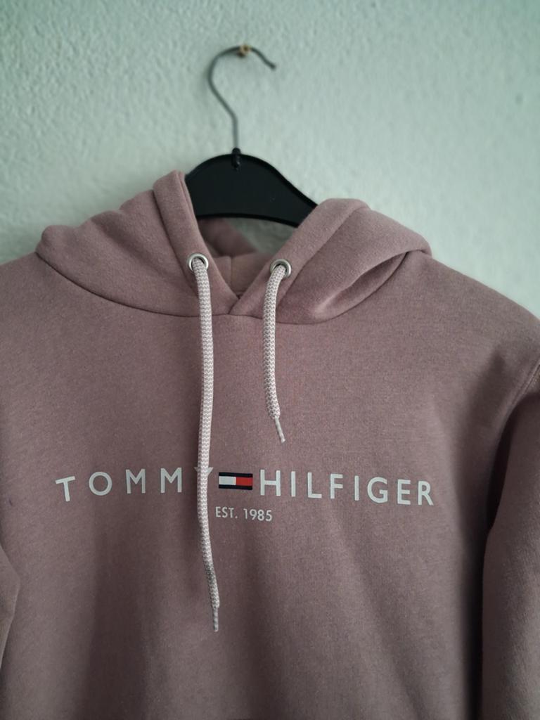 Tommy Hilfiger hoodie roze maat M, Ophalen of Verzenden, Zo goed als nieuw, Maat 48/50 (M), Roze
