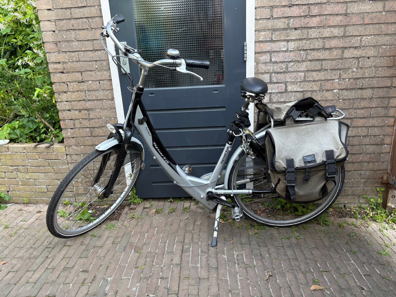 Sparta ION elektrische fiets met oplader, slot en kabel, Ophalen, Sparta, Zo goed als nieuw, 47 tot 51 cm