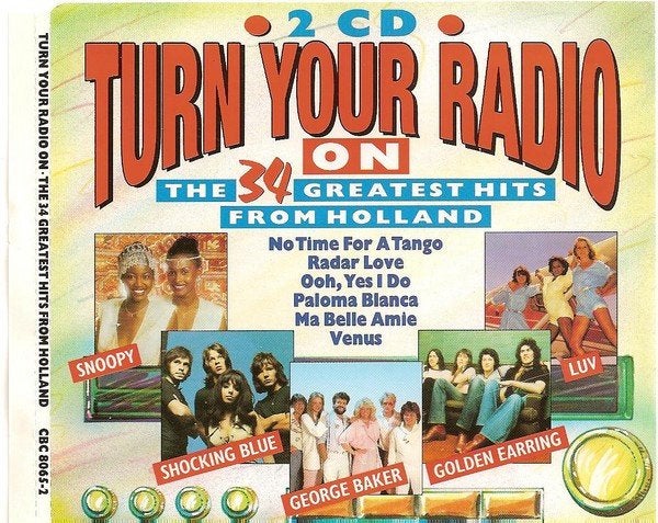 Turn Your Radio On - The 34 Greatest Hits From Holland 2CD, Ophalen of Verzenden, Zo goed als nieuw, Rock