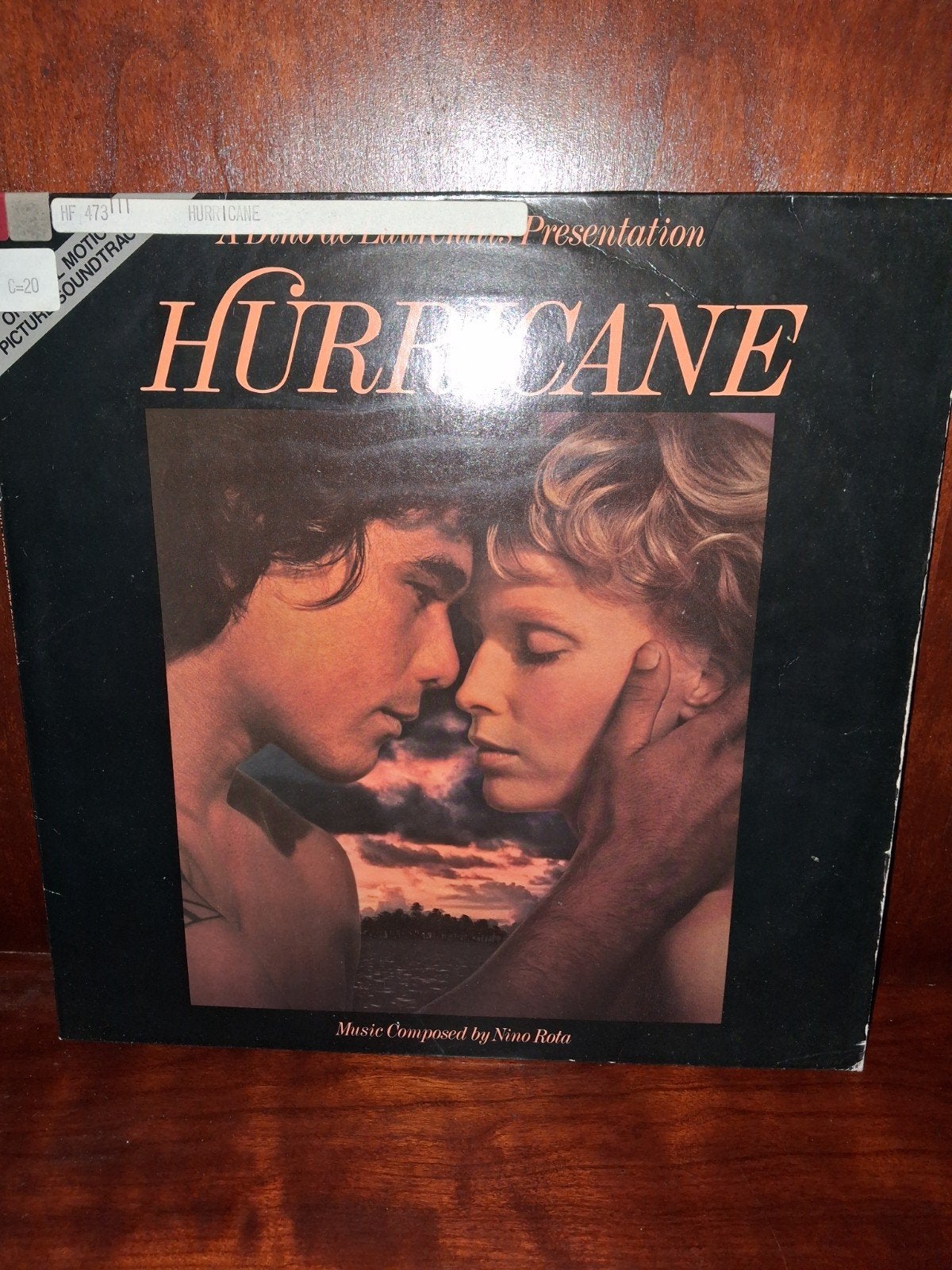 Nino Rota - Hurricane (Original Soundtrack) LP, LP, Gebruikt, Soundtrack, Ophalen of Verzenden