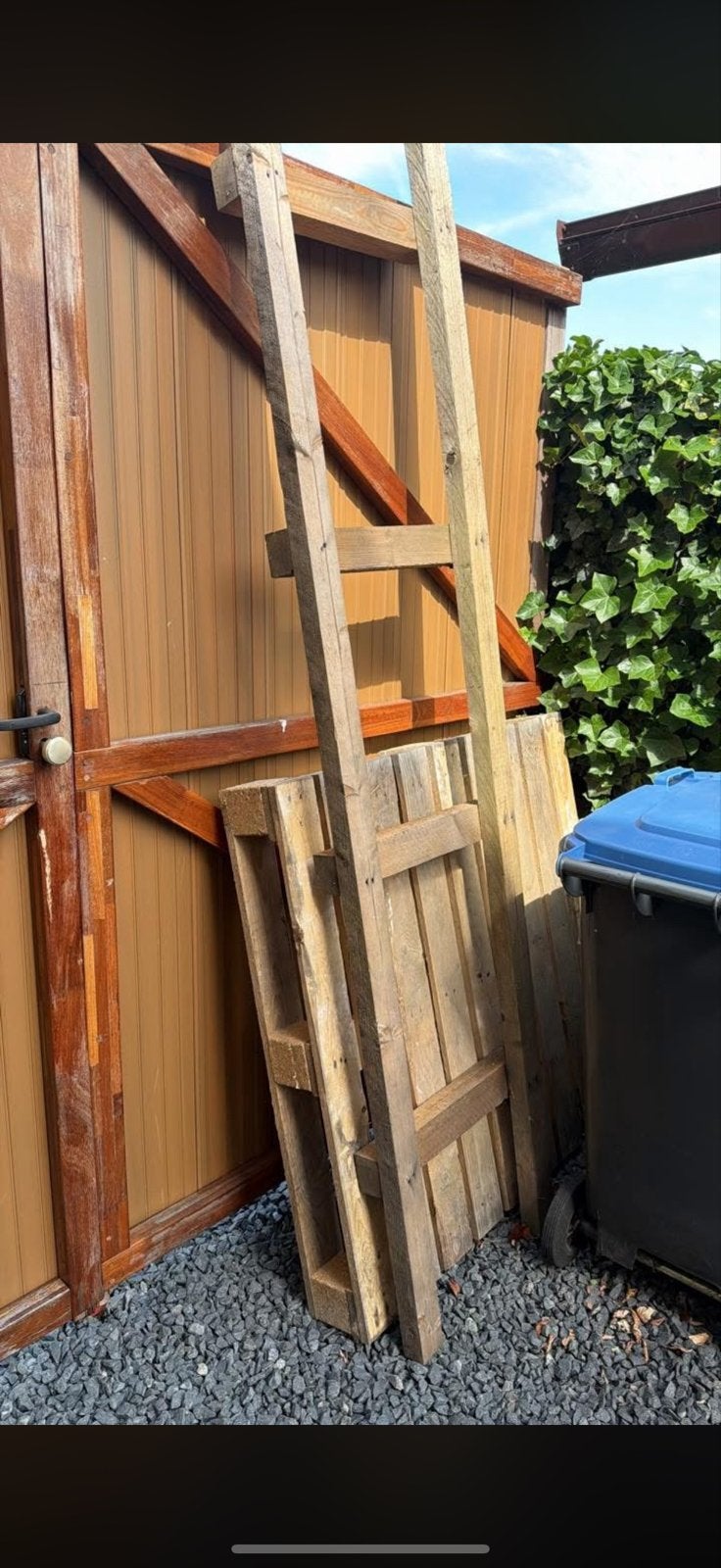 Gebruikte houten pallet en balken, Ophalen, Gebruikt, Balk, Overige houtsoorten