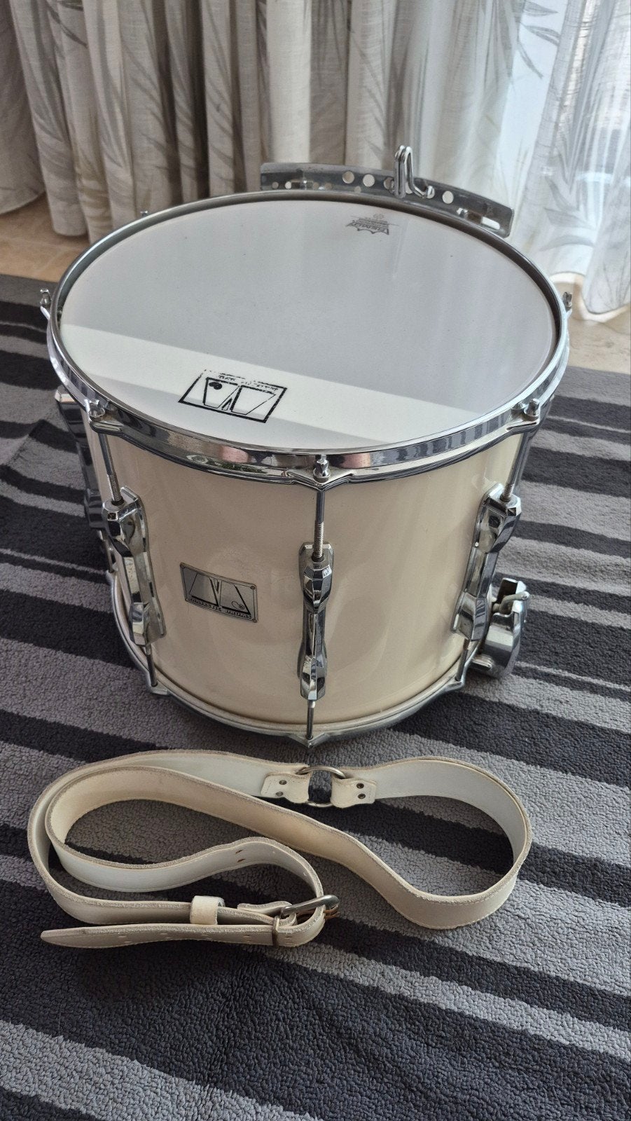 Majestic Snaredrum met Remo Ambassador vel, Ophalen, Gebruikt, Meerdere media, Overige typen