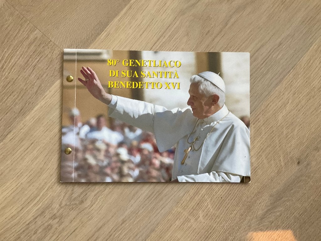 Vaticaanstad: 80e Verjaardag Benedictus XVI Munt, Ophalen, Vaticaanstad, Overige waardes, Losse munt