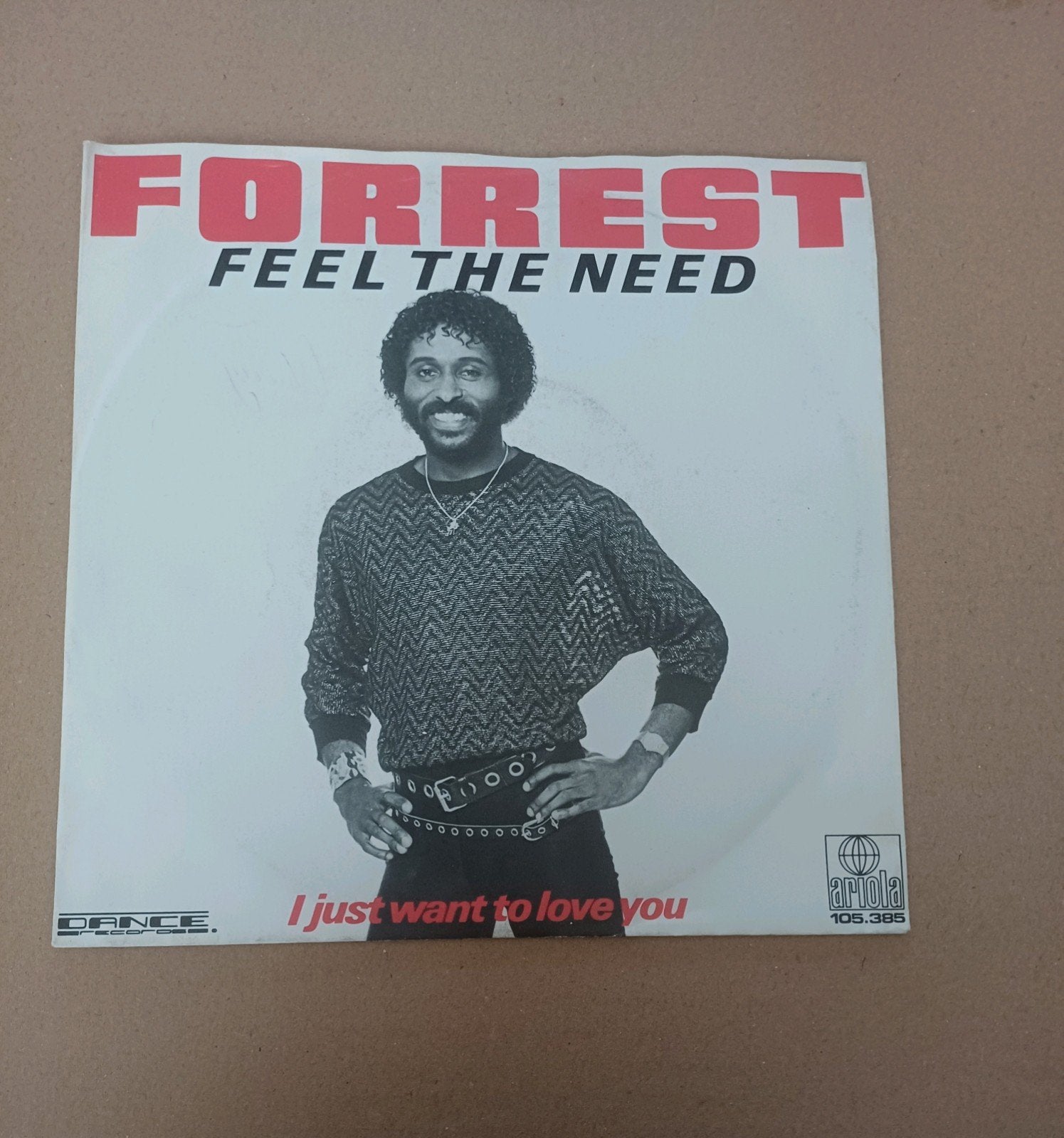 Forrest - Feel The Need, Beschermende buitenhoes, Ophalen of Verzenden, Gebruikt, Pop