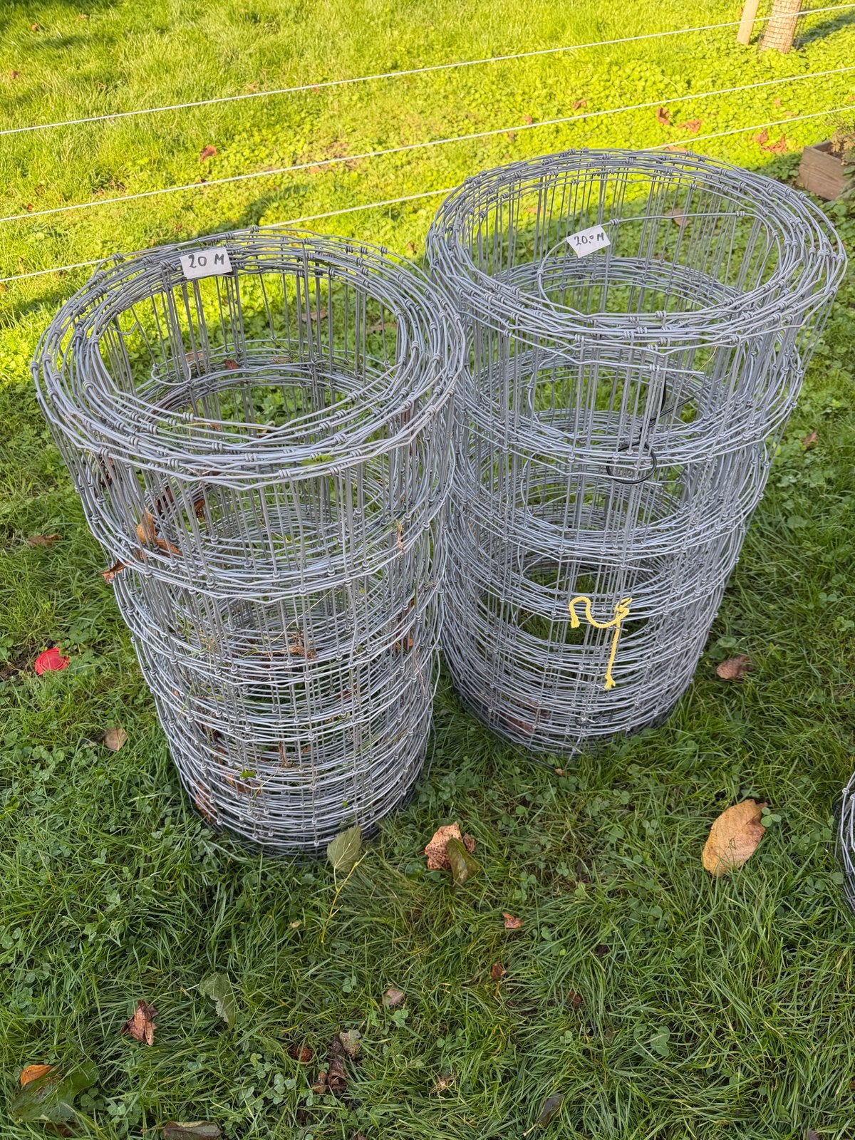 Zwaar schapengaas 80cm hoog, Ophalen of Verzenden, Gebruikt, 20 meter of meer, Gaas
