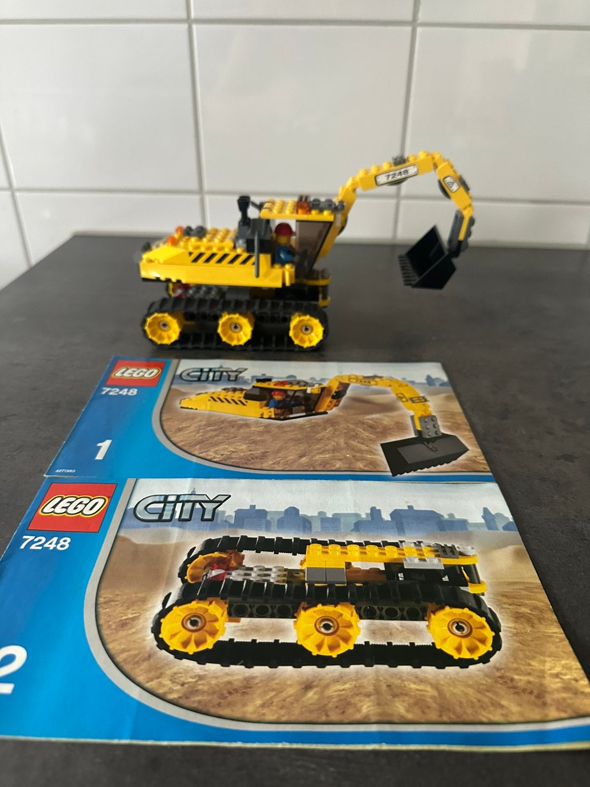 Lego City 7248 Graafmachine, Kinderen en Baby's, Speelgoed | Duplo en Lego, Ophalen, Zo goed als nieuw