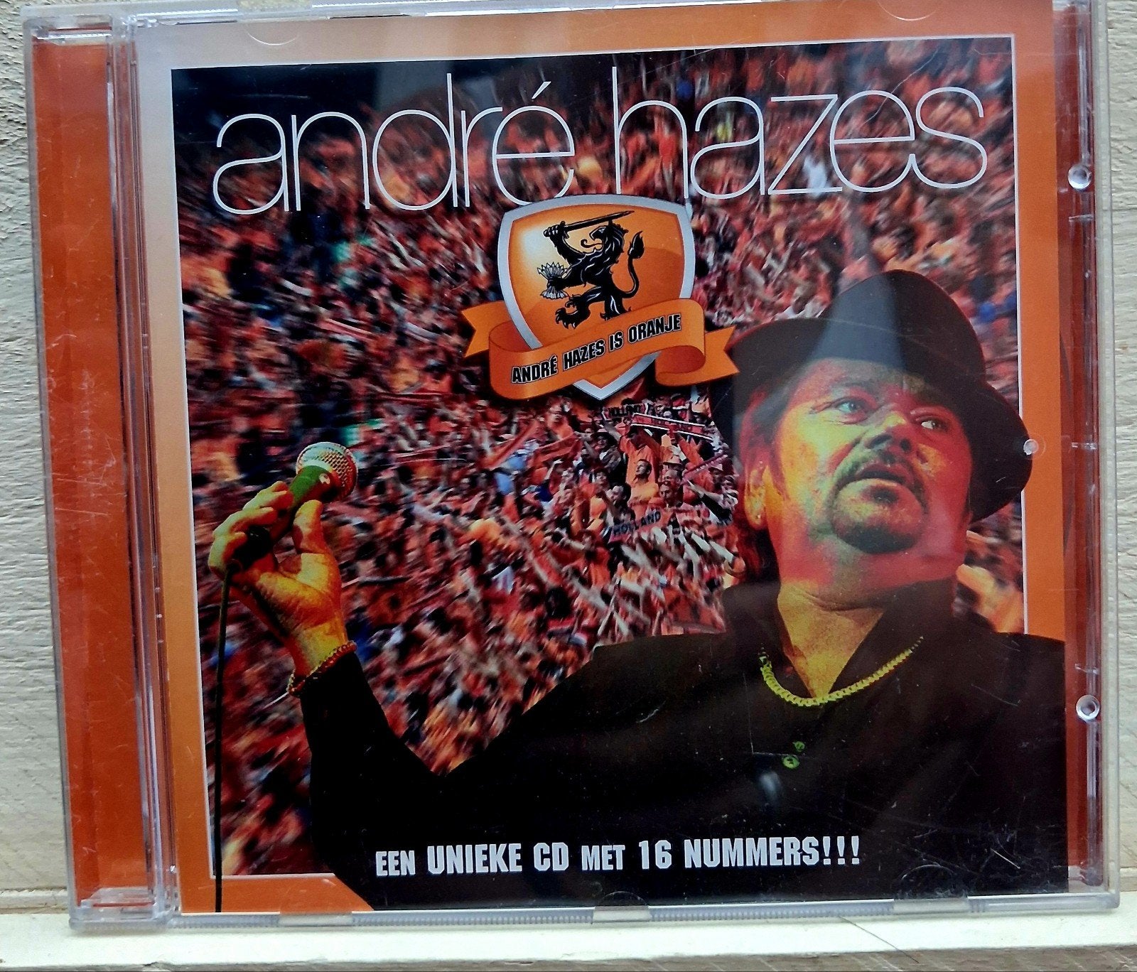 André Hazes - André Hazes is Oranje CD (2008), Gebruikt, Ophalen of Verzenden, Levenslied of Smartlap, Inclusief doosje