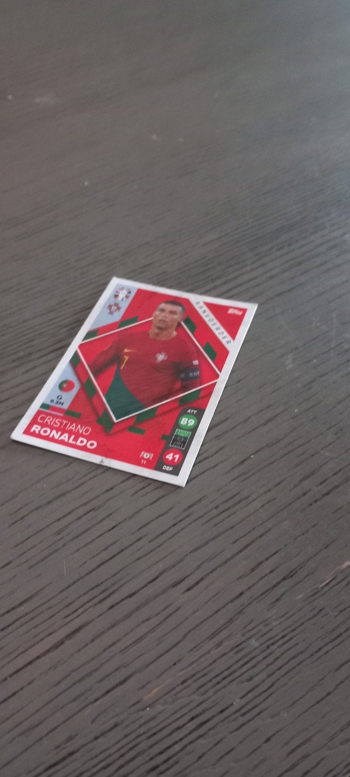 voetbalplaatje ronaldo, Ophalen of Verzenden, Plaatje