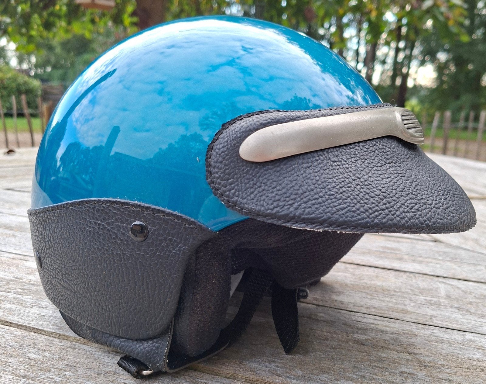 vespa helm, Ophalen, Gebruikt