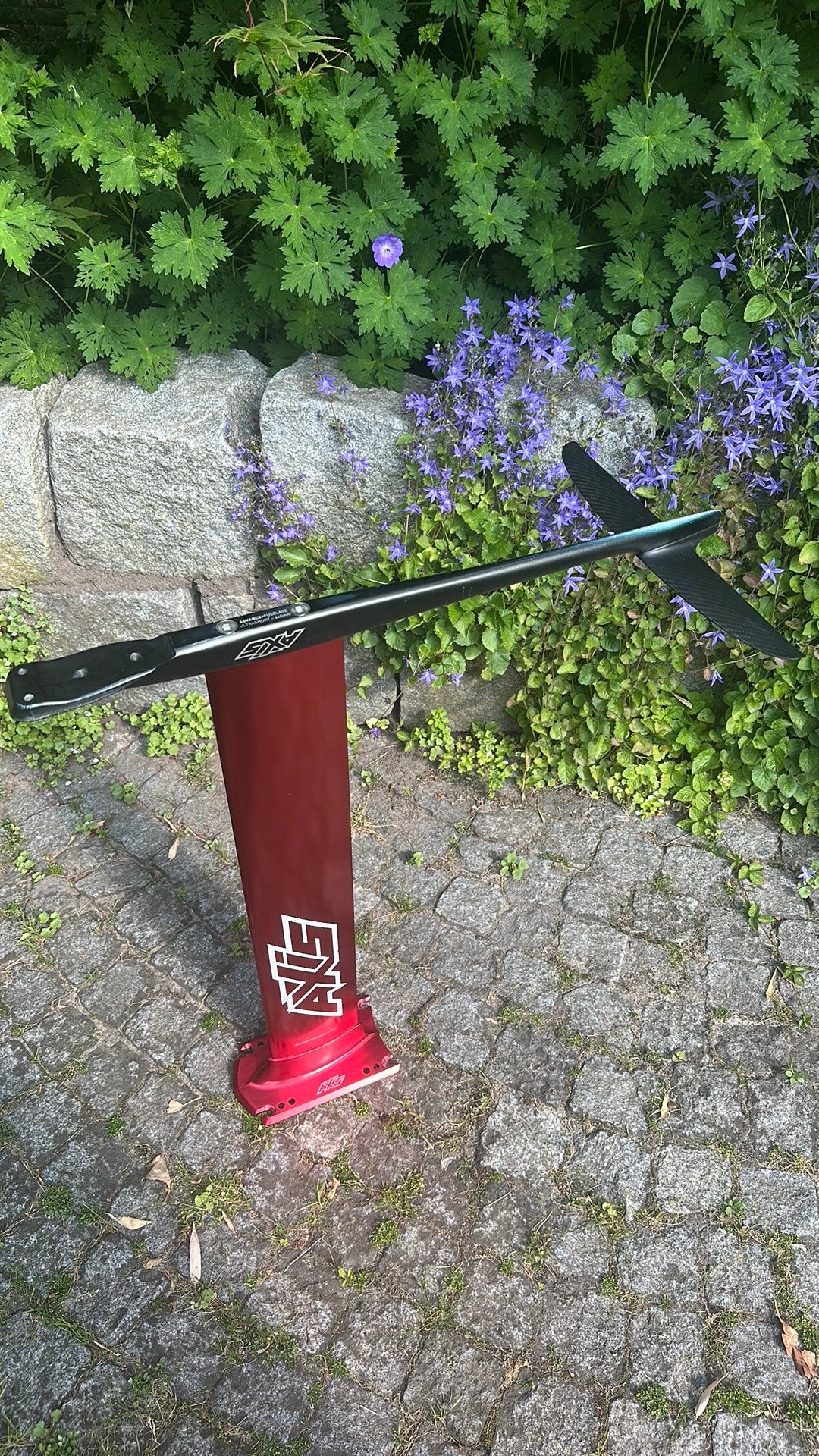 Axis alu mast 75 met ultrashort 640 mm fuselage, Watersport en Boten, Wingsurfen, Zo goed als nieuw, Wingsurf-hydrofoil, Ophalen of Verzenden