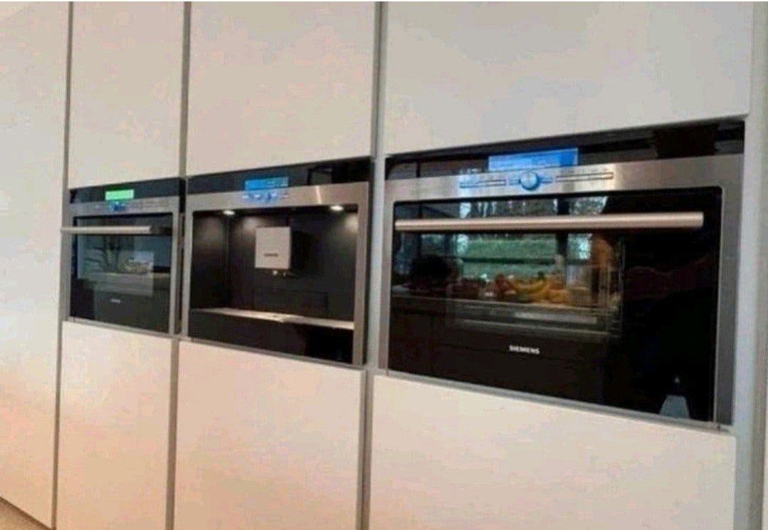 Siemens Inbouwset: Combi-oven, Stoomoven & Koffiemachine, 45 tot 50 cm, Gebruikt, Siemens, Ophalen of Verzenden