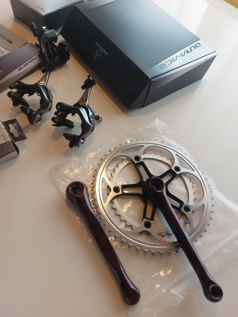 Topline Crankset, Fietsen en Brommers, Fietsonderdelen, Ophalen of Verzenden, Zo goed als nieuw, Racefiets