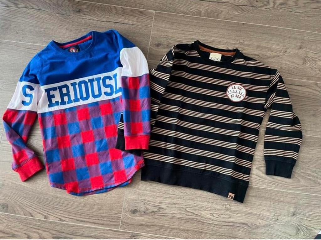 Z8 longsleeves maat 128-134, Ophalen of Verzenden, Zo goed als nieuw, Jongen, Shirt of Longsleeve