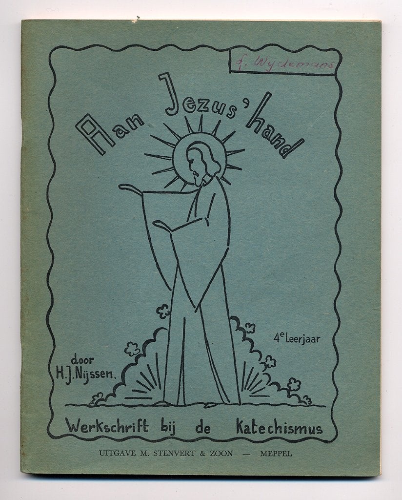 Aan Jezus' hand - HJ Nijssen - werkschrift Katechismus 1954, Christendom | Katholiek, Ophalen of Verzenden, Zo goed als nieuw
