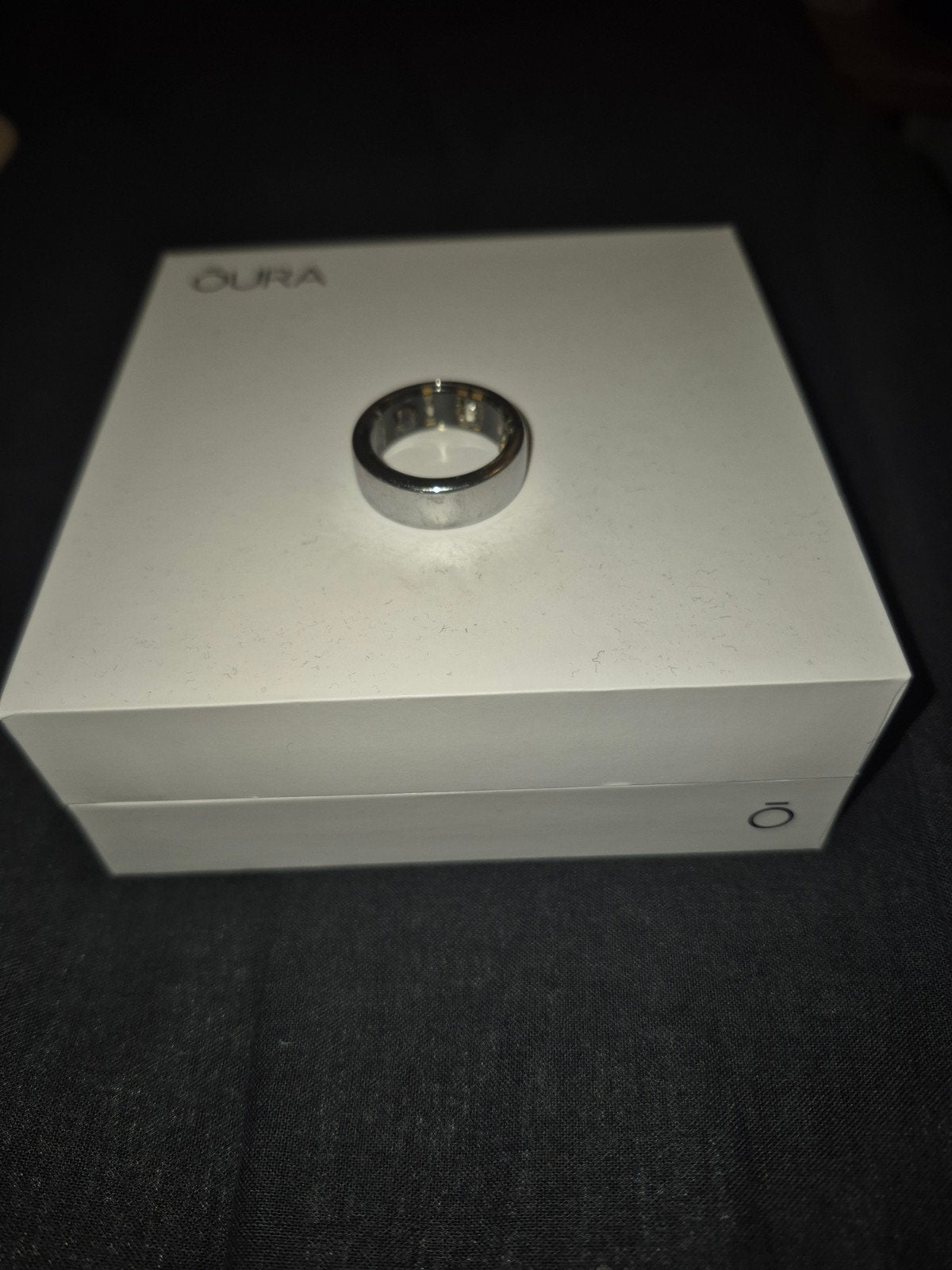 Oura Ring Gen 3 Horizon Silver - Maat 9, Ophalen of Verzenden, Zo goed als nieuw, Dame of Heer, Zilver