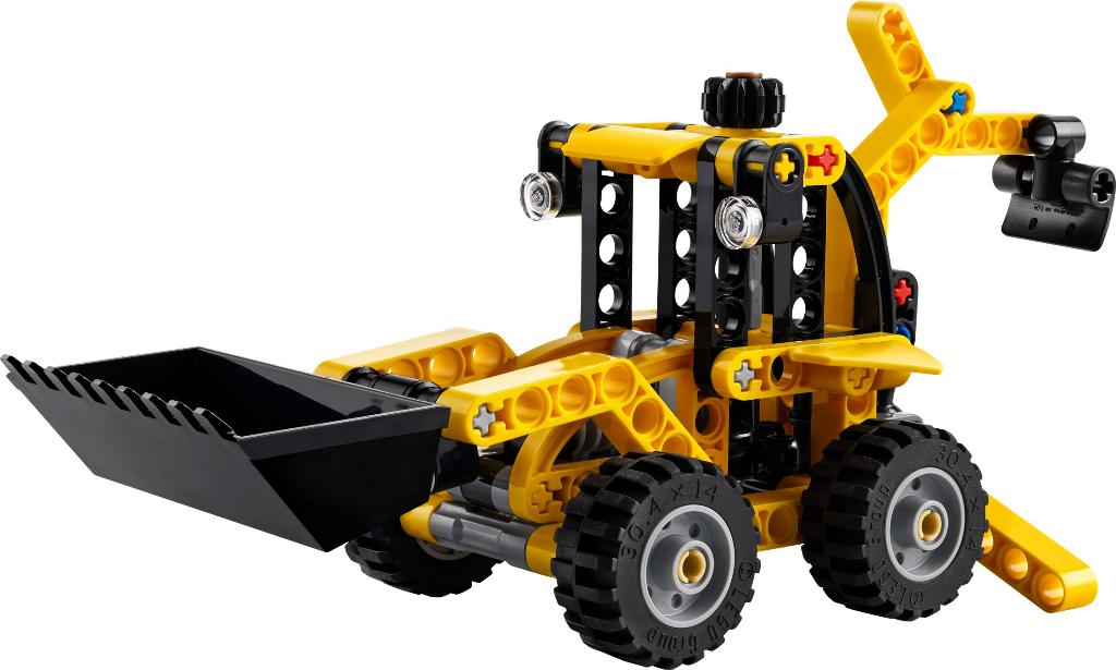 LEGO Technic 42197 Graaflaadmachine - Backhoe loader 104dlg, Ophalen of Verzenden, Nieuw, Complete set, Lego