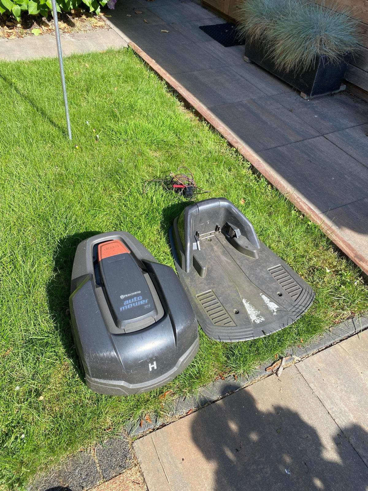 Husqvarna Automower 305 Robotmaaier, Tuin en Terras, Ophalen, Gebruikt, Minder dan 20 cm