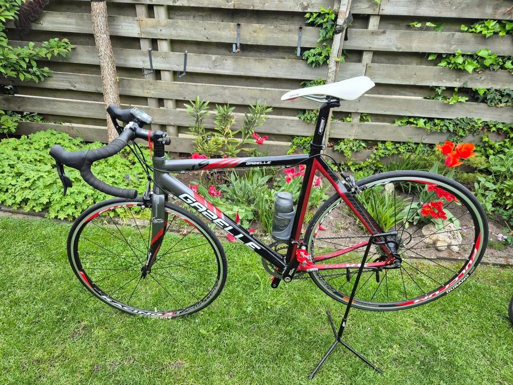 Gazelle V5 carbon racefiets, Ophalen, Aluminium, Zo goed als nieuw, Meer dan 20 versnellingen